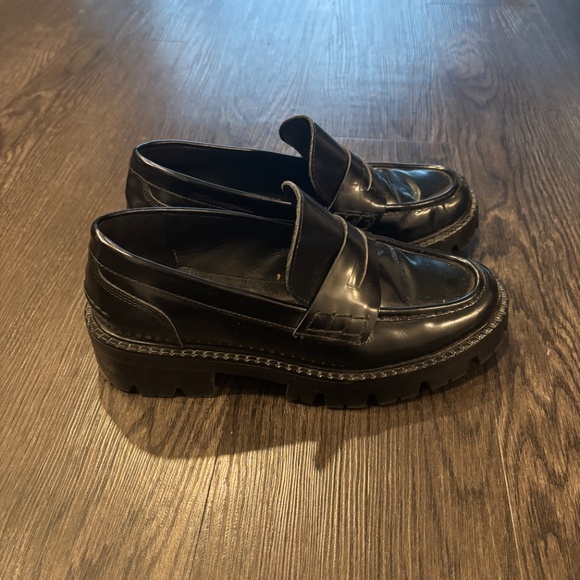 Massimo Dutti Chunky Loafers Size 36 - Picture 2 of 6